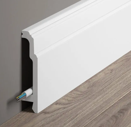 Mardom Decor Listwa przypodłogowa BIAŁA DO MALOWANIA MD363 200 cm