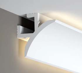 Mardom Decor Listwa oświetleniowa  na LED BIAŁA DO MALOWANIA QL002 200 cm