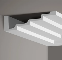 Mardom Decor Listwa sufitowa BIAŁA DO MALOWANIA MDB130 200 cm