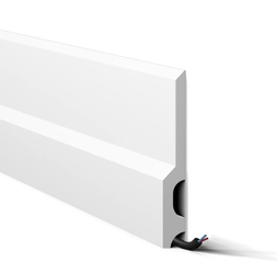 NOEL MARQUET Listwa przypodłogowa WODODPORNA WALLSTYL FD22 Biała 2m