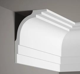 Mardom Decor Listwa sufitowa BIAŁA DO MALOWANIA MDB104 200 cm