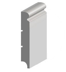 BIAŁA Listwa Przypodłogowa MDF 100x16 NA WILGOĆ