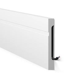 NOEL MARQUET Listwa przypodłogowa WODODPORNA WALLSTYL FD15 Biała 2m