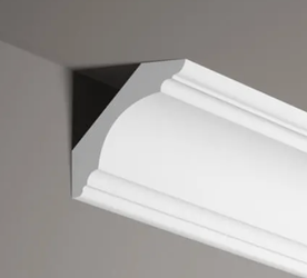 Mardom Decor Listwa sufitowa BIAŁA DO MALOWANIA MDB167 200 cm